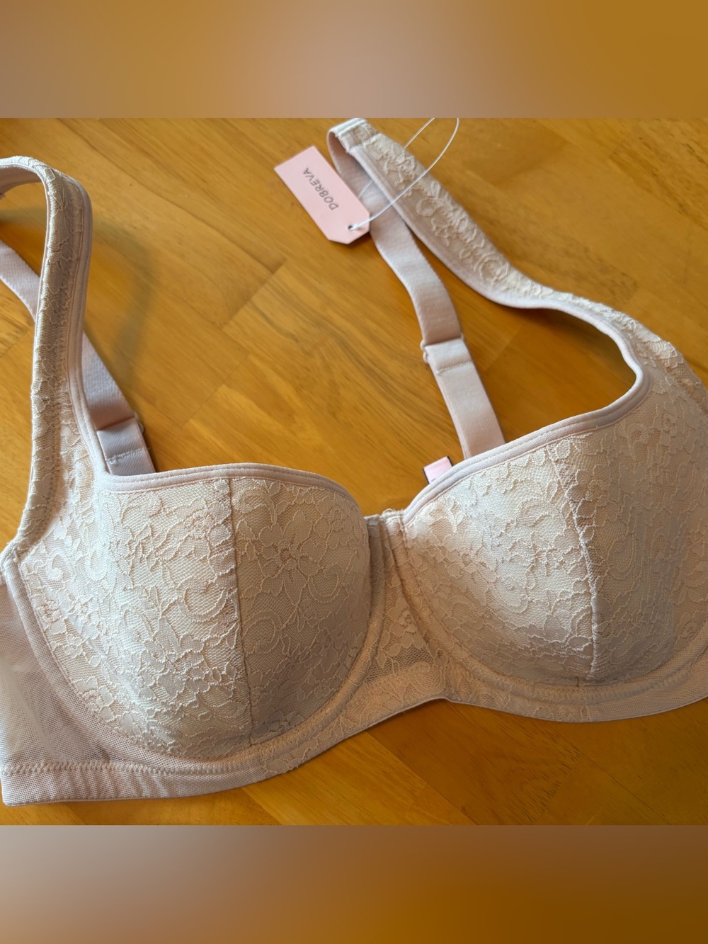 Lace Underwire Push Up Bra 36C NEW